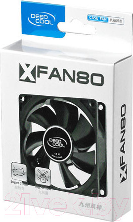 Изображение товара Вентилятор для корпуса Deepcool XFAN 80 (черный)