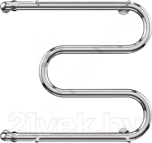 Изображение товара Полотенцесушитель водяной Terminus 32 ПС М-образный 500x400 (с полкой)