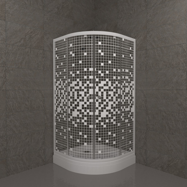 Изображение товара Душевой уголок Triton Стандарт А 90x90 (мозаика)