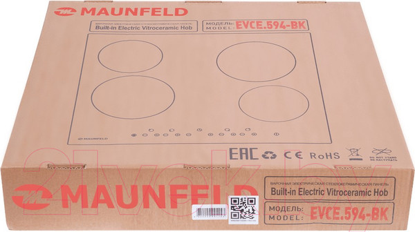 Изображение товара Электрическая варочная панель Maunfeld EVCE.594-BK