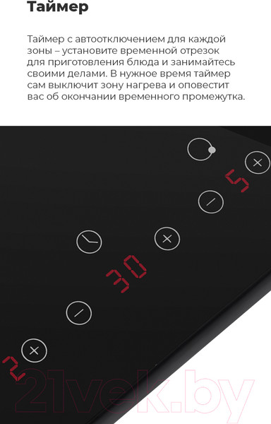 Изображение товара Электрическая варочная панель Maunfeld EVCE.594-BK