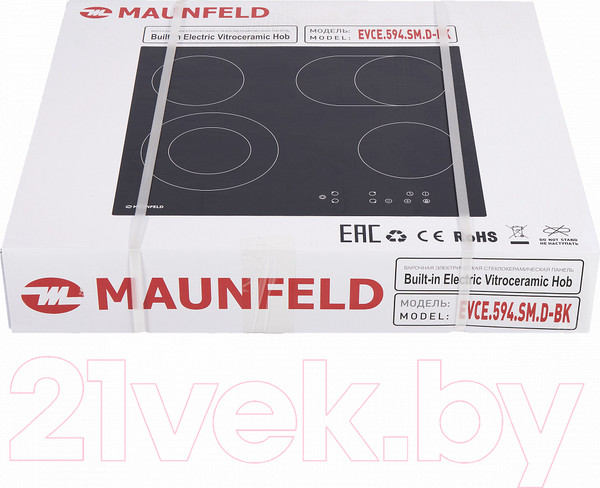 Изображение товара Электрическая варочная панель Maunfeld EVCE.594.SM.D-BK