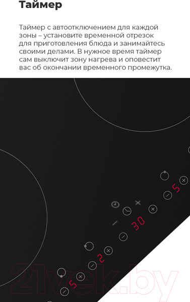Изображение товара Индукционная варочная панель Maunfeld EVI.594-BK