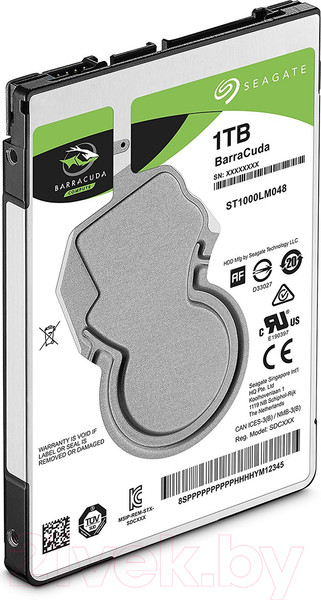 Изображение товара Жесткий диск Seagate Barracuda 1TB (ST1000LM048)
