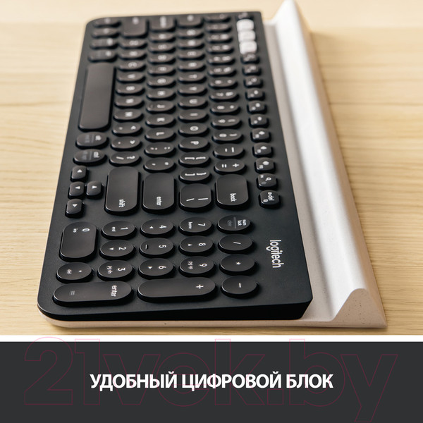 Изображение товара Клавиатура Logitech K780 Multi-Device Wireless Keyboard