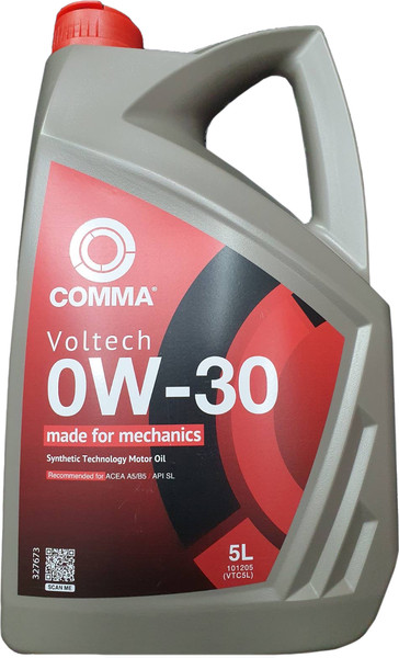 Изображение товара Моторное масло Comma Voltech 0W30 / VTC5L (5л)