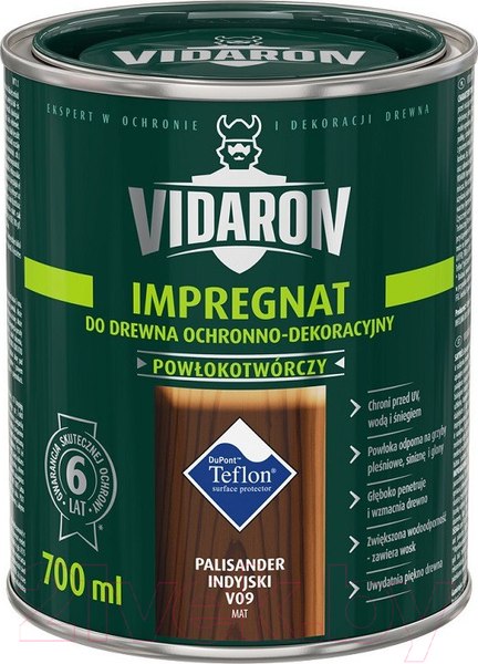 Изображение товара Защитно-декоративный состав Vidaron Impregnant V09 Индийский палисандр (700мл)