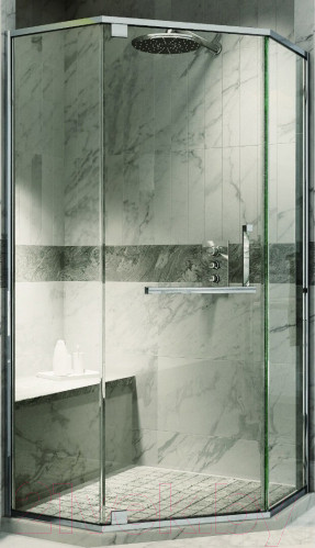 Изображение товара Душевой уголок Adema Safier-90 / AD7633 (прозрачное стекло)