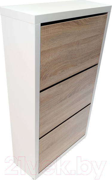 Изображение товара Тумба для обуви Элана 3.70 (белый/дуб сонома)