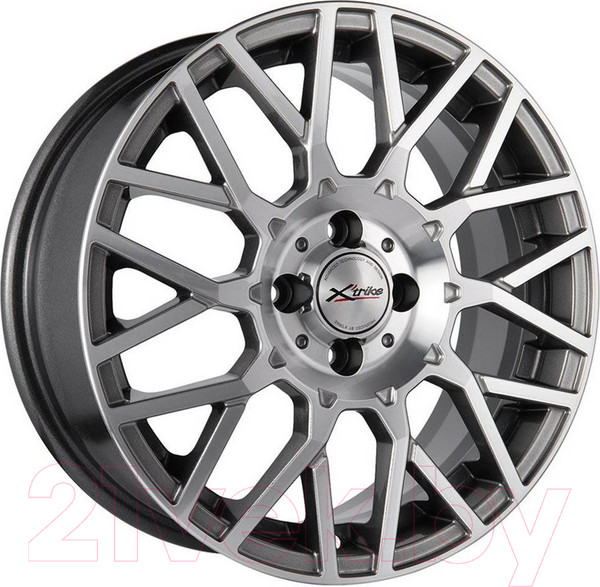 Изображение товара Литой диск X'trike X-125 16x6.5" 4x100мм DIA 67.1мм ET 36мм HSB