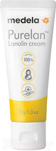 Изображение товара Средство для ухода за сосками Medela Для ухода за сосками PureLan 100 / 008.0009 (37гр)
