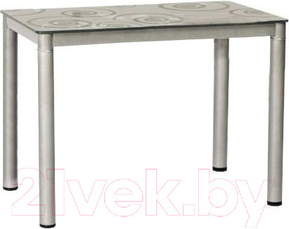 Изображение товара Обеденный стол Signal Damar (80x60, серый)