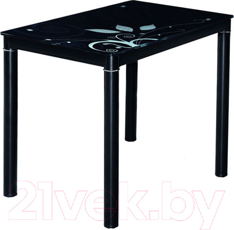 Изображение товара Обеденный стол Signal Damar (80x60, черный)