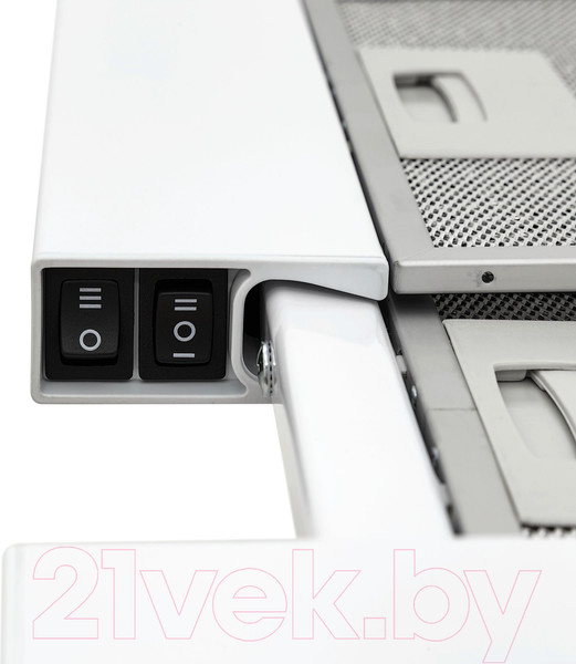 Изображение товара Вытяжка телескопическая Krona Kamilla Slim 500 / 00020959 (белый)