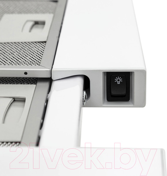 Изображение товара Вытяжка телескопическая Krona Kamilla Slim 500 / 00020959 (белый)