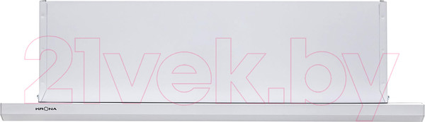 Изображение товара Вытяжка телескопическая Krona Kamilla Slim 600 2m / 00020958 (белый)