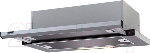 Изображение товара Вытяжка телескопическая Krona Kamilla Slim 600 2m / 00020956 (нержавеющая сталь)