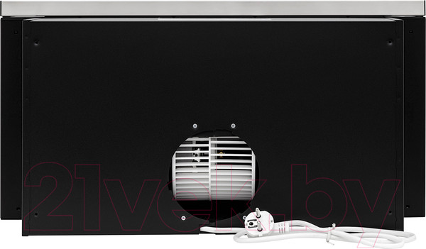 Изображение товара Вытяжка телескопическая Krona Kamilla Slim 600 2m / 00020960 (черный/нержавеющая сталь)