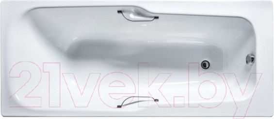 Изображение товара Ванна чугунная Универсал Эврика-У 170x75 (1 сорт, без ручек и ножек )