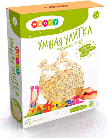 Изображение товара Пазл Woody Умная улитка / 00112