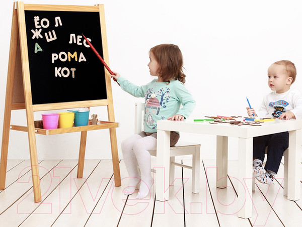 Изображение товара Касса букв/цифр Woody Буквы на магнитах / 00211