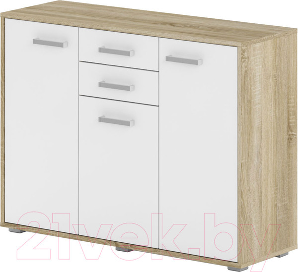 Изображение товара Тумба Славянская столица Д-К1050 (дуб сонома/белый)