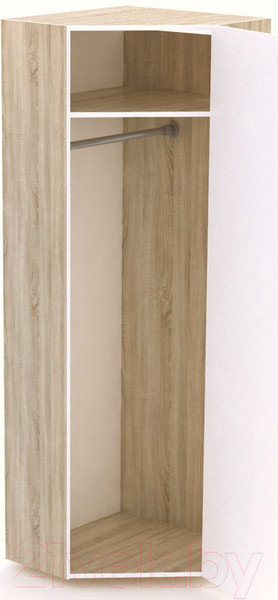 Изображение товара Шкаф Славянская столица Д-ШУ600 (дуб сонома/белый)
