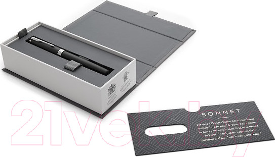 Изображение товара Ручка-роллер имиджевая Parker Sonnet Matte Black CT F 1931523