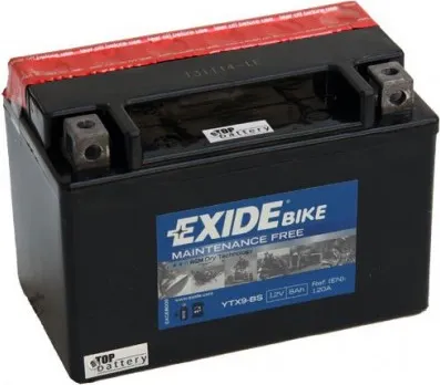 Изображение товара Мотоаккумулятор Exide ETX9-BS (8 А/ч)