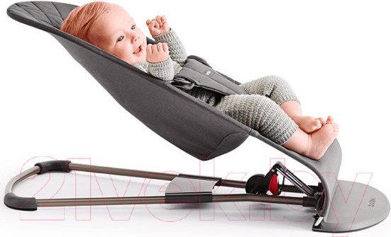 Изображение товара Детский шезлонг BabyBjorn Bliss Mesh Anthracite / 0060.13