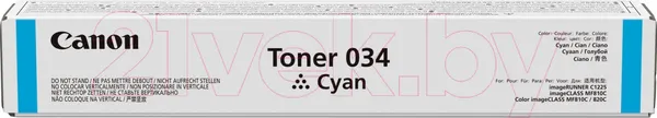 Изображение товара Тонер-картридж Canon C-EXV034C (9453B001)