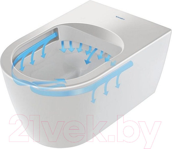 Изображение товара Унитаз подвесной Duravit Set Me by Starck 45290900A1