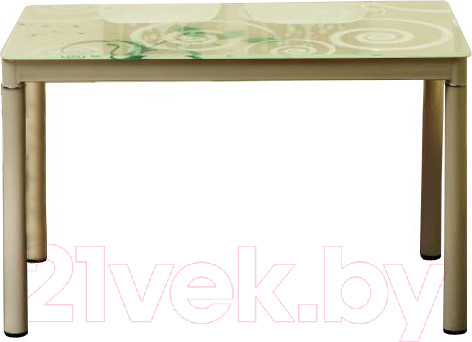 Изображение товара Обеденный стол Signal Damar 80x60 (кремовый)