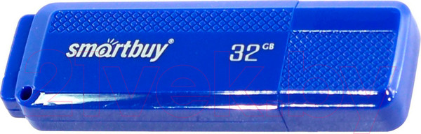 Изображение товара USB flash накопитель SmartBuy Dock Blue 32Gb (SB32GBDK-B)