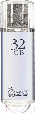 Изображение товара USB flash накопитель SmartBuy V-Cut Silver 32GB (SB32GBVC-S)