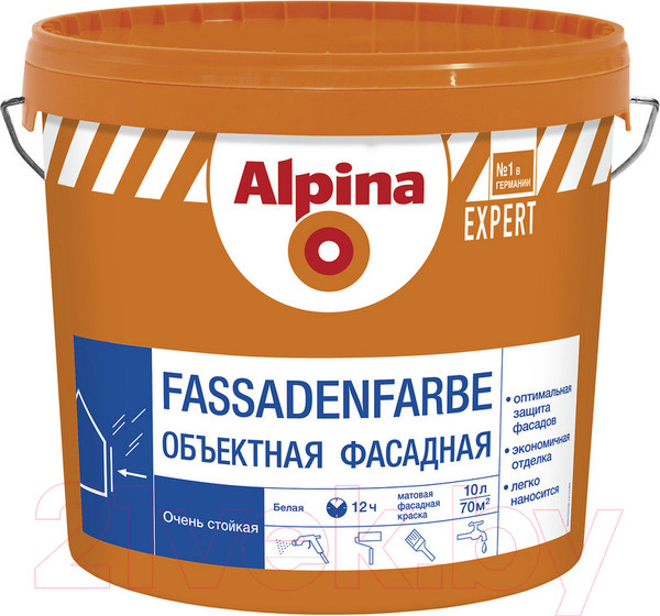Изображение товара Краска Alpina Expert Fassadenfarbe (10л)