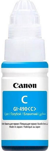 Изображение товара Контейнер с чернилами Canon GI-490C (0664C001AA)