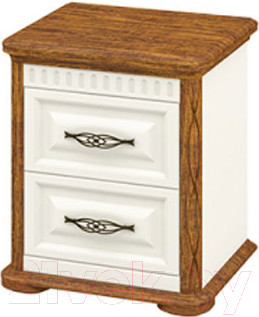 Изображение товара Прикроватная тумба Мебель-Неман Марсель МН-126-02 (крем/дуб кантри)
