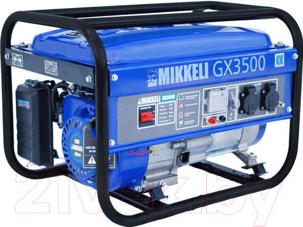 Изображение товара Бензиновый генератор Mikkele GX3500