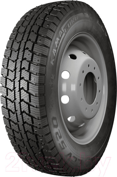 Изображение товара Зимняя легкогрузовая шина KAMA EURO LCV-520 185/75R16C 104/102R (шипы)