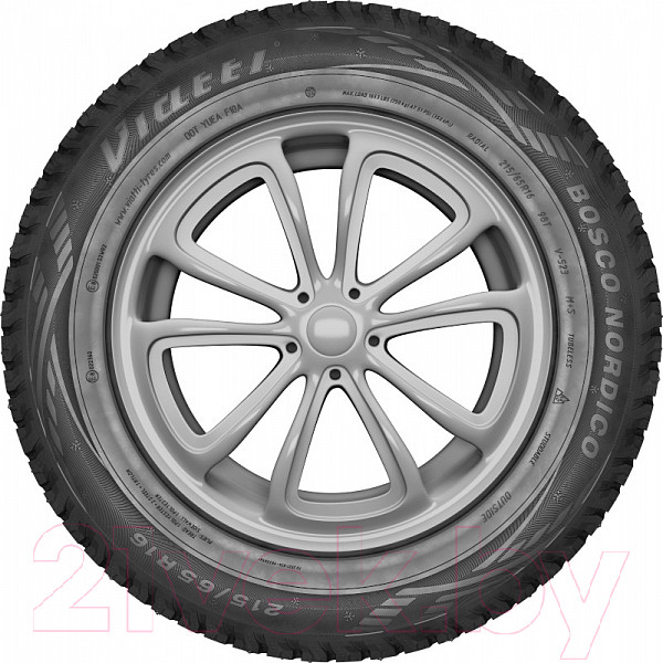 Изображение товара Зимняя шина Viatti Bosco Nordico V-523 225/60R17 99T (шипы)