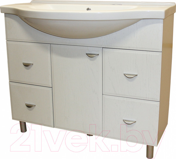 Изображение товара Тумба под умывальник СанитаМебель Лотос 601.1000