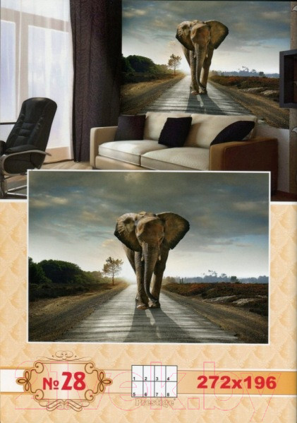 Изображение товара Фотообои листовые Prestige Престиж №28 (272x196)
