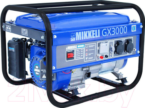Изображение товара Бензиновый генератор Mikkele GX3000