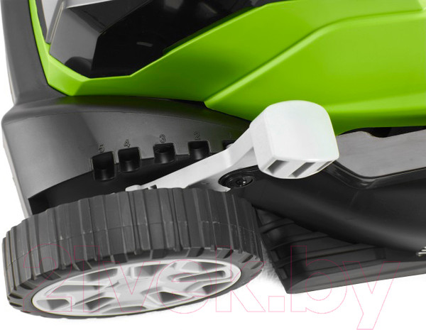 Изображение товара Газонокосилка аккумуляторная Greenworks G40LM35K2 40V 35см / 2501907UA (c АКБ 2Ач и ЗУ)