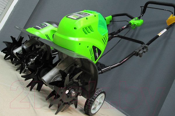 Изображение товара Миникультиватор аккумуляторный Greenworks G40TL (27087)
