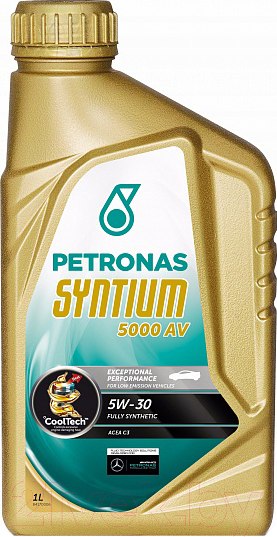 Изображение товара Моторное масло Petronas Syntium 5000 AV 5W30 70723E18EU / 18131619 (1л)