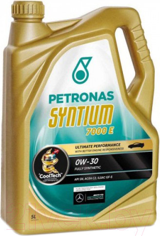 Моторное масло Petronas Syntium 7000 E 0W30 70180M12EU/18555019 (5л) — фото 3