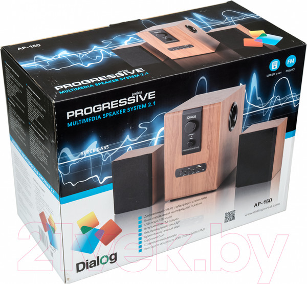 Изображение товара Мультимедиа акустика Dialog AP-150 (коричневый)