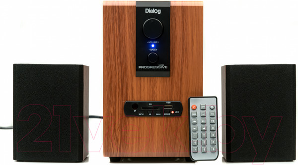 Изображение товара Мультимедиа акустика Dialog AP-150 (коричневый)